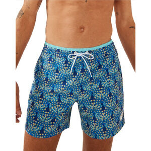 Chubbies Men the Fan Outs Quick-Dry 5-1/2" Swim Trunks Navy Size S